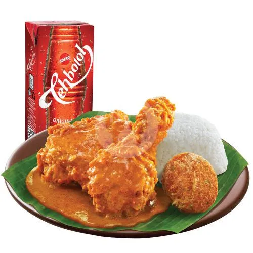 PaNas 2 Ayam McD Gulai Krispy Perkedel