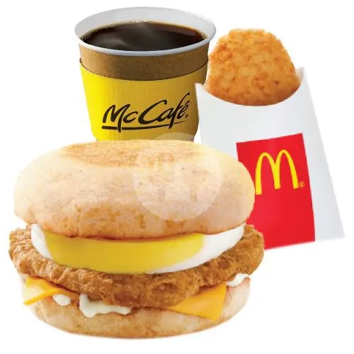 Paket Hemat Chicken McMuffin with Egg