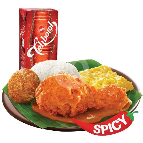 Paket Spesial Ayam McD Gulai Spicy Perkedel
