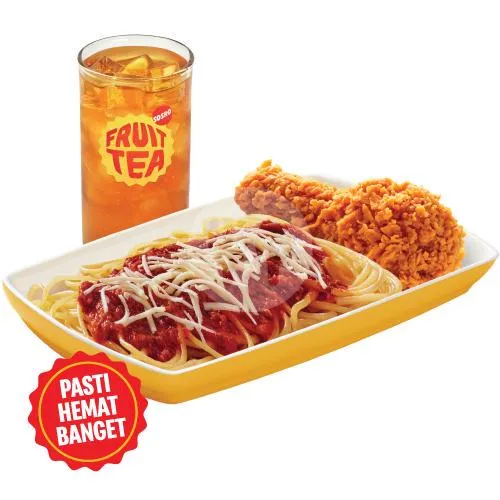 Paket HeBat McSpaghetti Ayam McD