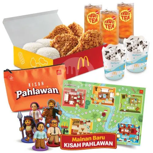 Paket Keluarga Seru - McFlurry Feat. OREO, Dengan Mainan