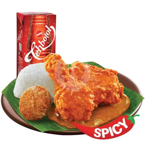 PaNas 2 Ayam McD Gulai Spicy Perkedel