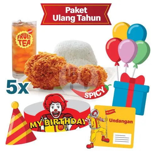 Delivery Ulang Tahun - 5x PaNas 1 Spicy