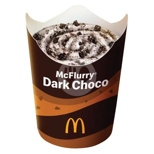 Dark Choco McFlurry With OREO