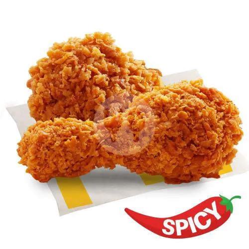 2 pcs Spicy Chicken McD