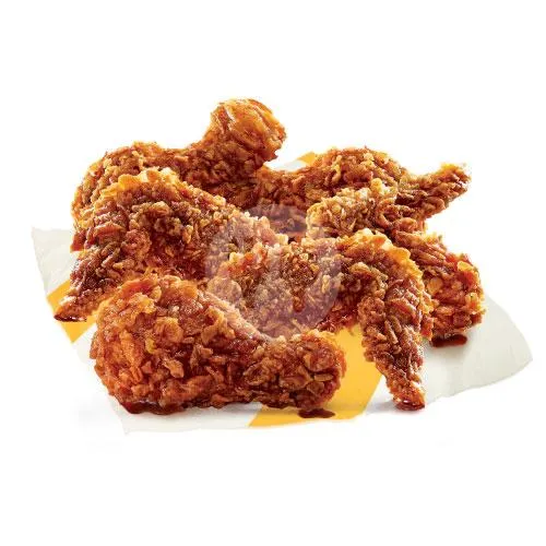6 pcs Korean Soy Garlic Wings