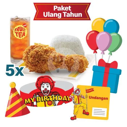 Delivery Ulang Tahun - 5x PaNas 1 Krispy